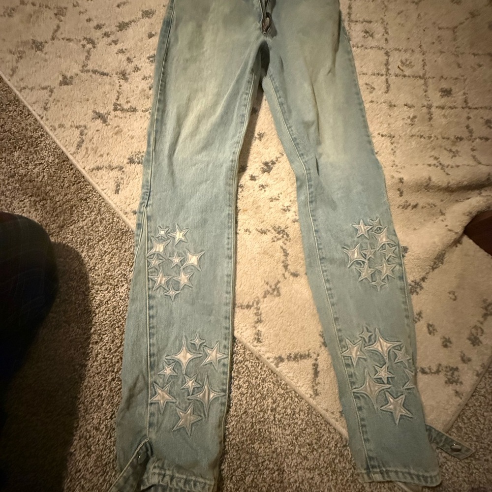 Men's Light Blue Boohooman Jeans